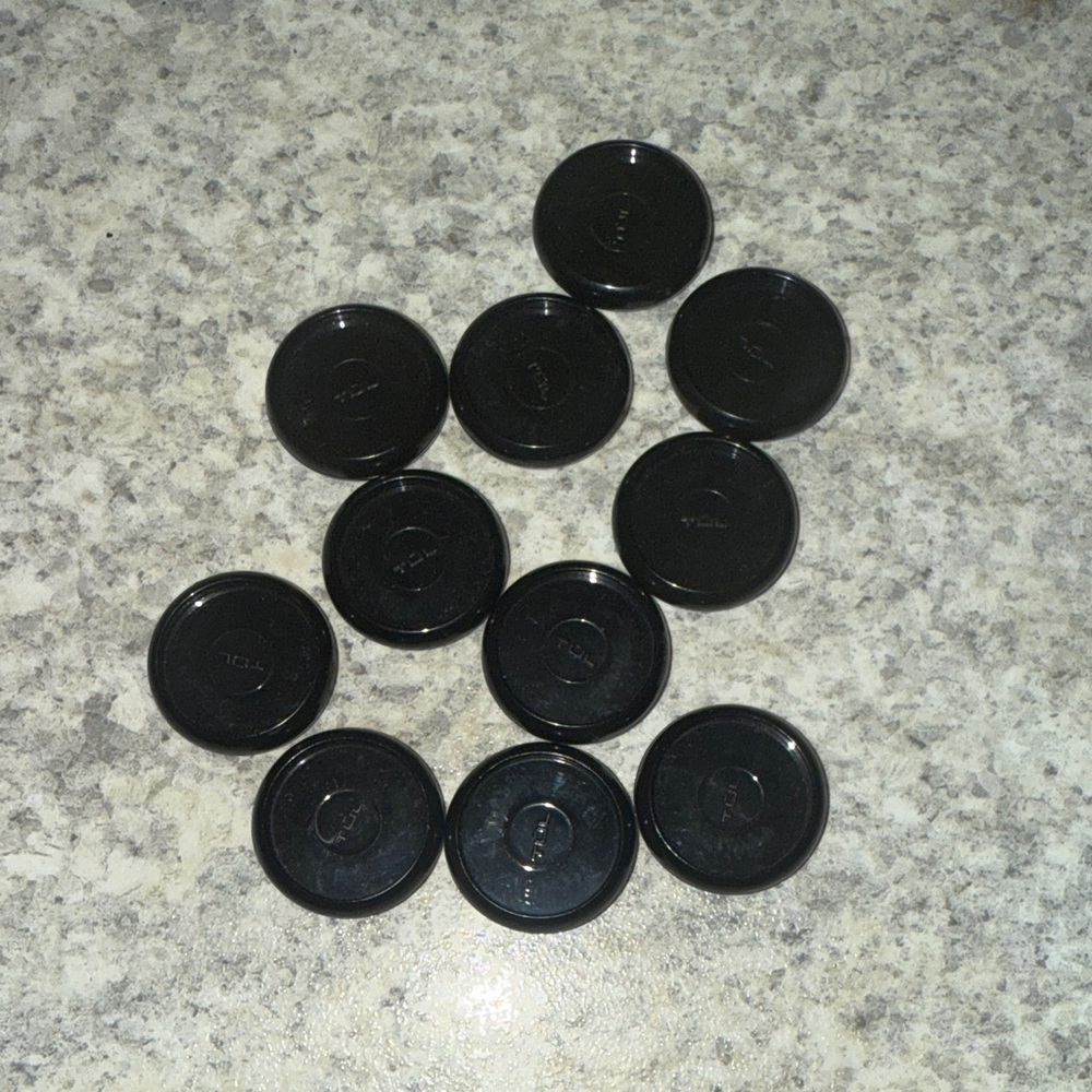 Set of 11 TUL rings for notebook or planners